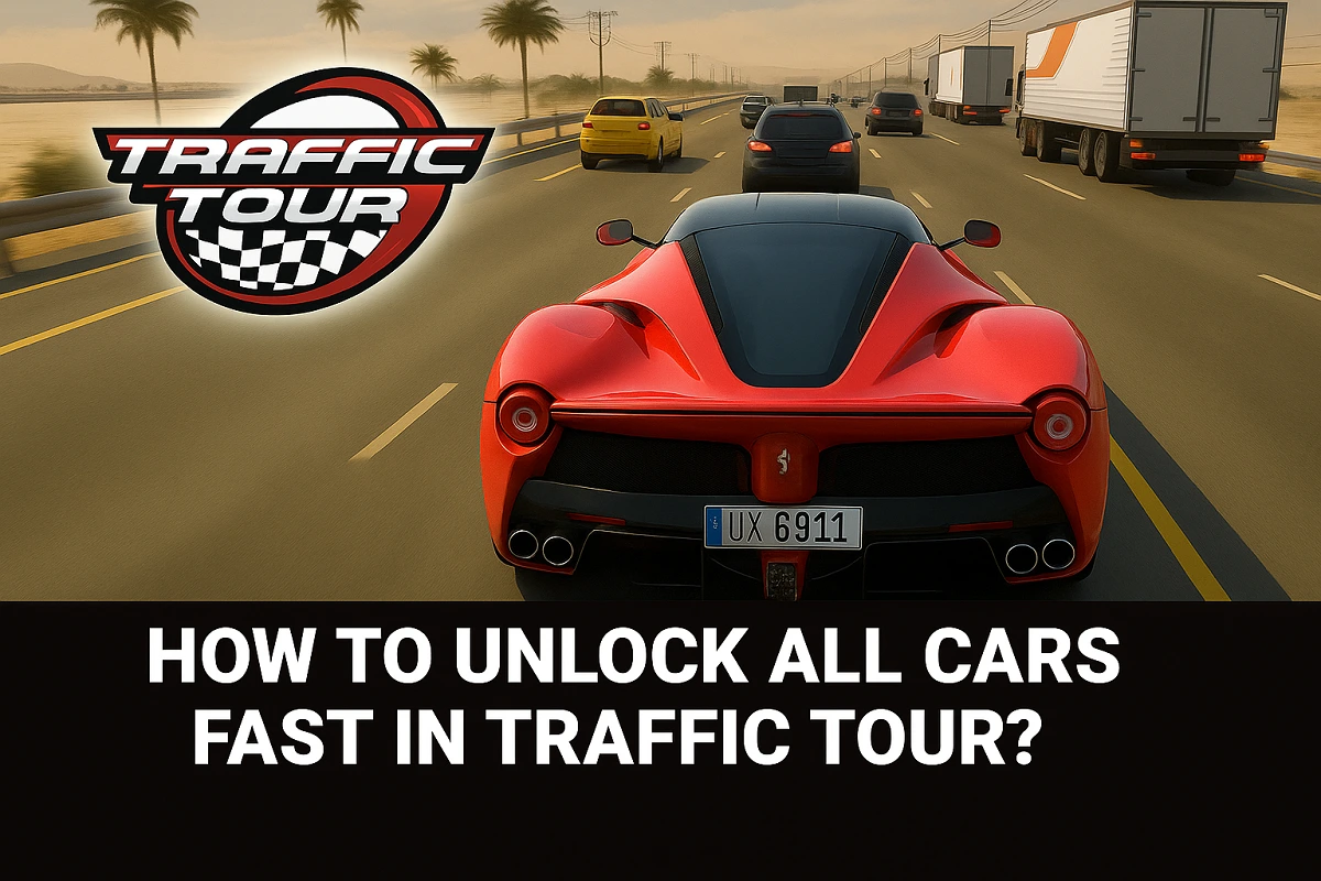 How To Unlock All Cars Fast In Traffic Tour?
